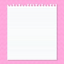 Schreibpapier mit linien für die grundschule zum ausdrucken. Illustration Der Weissen Blatt Papier Mit Linien Auf Einem Rosa Lizenzfrei Nutzbare Vektorgrafiken Clip Arts Illustrationen Image 27250413