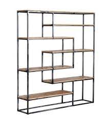 gister vandaag industriele boekenkast saamph 210x150cm in 2021 metalen boekenkast boekenkast kast aan de muur