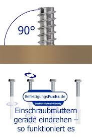 Einschraubmuttern Gerade Eindrehen So Funktioniert Es Mutter Holzbearbeitungstipps Holz Handwerk
