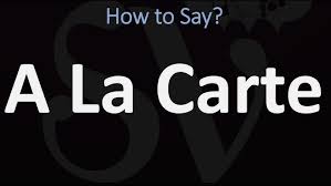 What Is A La Carte? – Meaning And Examples