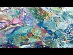 Soap Bubbles Tilt And Seep Technique Youtube Acrylic Pouring Art Acrylic Pouring Fluid Acrylic Painting