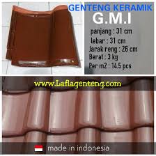 Harga genteng morando glazur brown. Jual Genteng Keramik Genteng Keramik Glazur Gmi