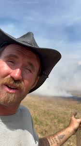 Doin’ a little bit of field burnin’ today, it’s a great chance to do a  little sweatin’ and a great opportunity to talk about what’s coming up in  the next few weeks down here