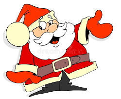 J'aime bien mon papa et ma tata et ma tata carole et j'aime mes tontons. Dessin Anime Du Pere Noel Illustration Stock Illustration Du Nouvelles 3723979