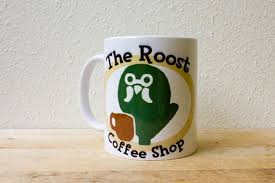 The Roost Coffee Shop Animal Crossing Mug Nintendo Inspired Video Game Gift Ceramic Tea Cup Brewster Owl New Animal Crossing Mugs Animal Crossing Wild World