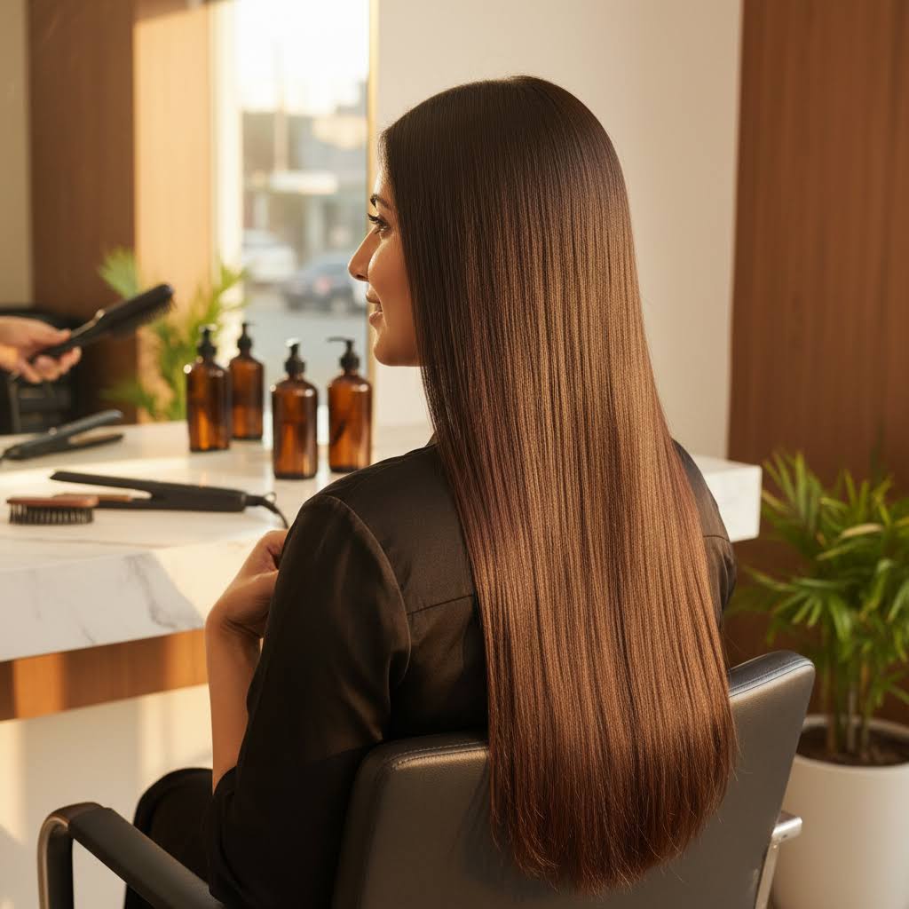 Hair Straightening in Chandralok product image