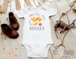 Cutest Little Nugget Baby Onesie For Baby Announcement Etsy Baby Onesies Onesies Take Home Outfit