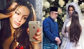 So you have to provide details about the woman ……. Malaysian King Resigns After Marrying Russian Beauty Queen