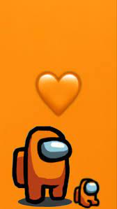 Orange Among Us Cartoon Wallpaper Iphone Cool Backgrounds Wallpapers Butterfly Wallpaper Iphone