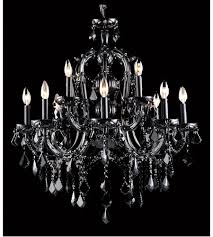 A wide variety of black crystal ceiling lighting options are available to you, such as modern, european and contemporary.you can also choose from lighting and circuitry design, project installation and auto cad layout black crystal. Avenue Lighting Hf1039 Blk Onyx Ln 12 Light 29 Inch Black Crystal Hanging Chandelier Ceiling Light