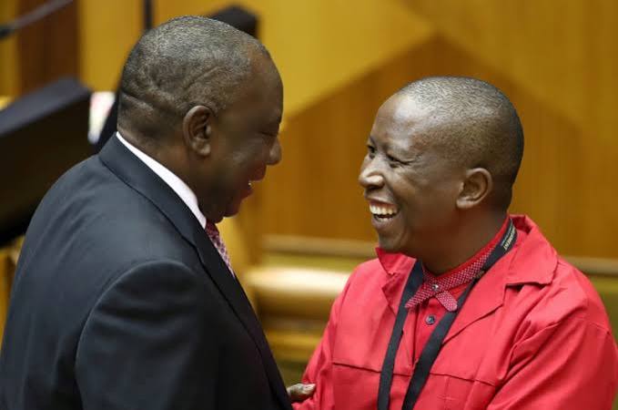 Ramaphosa tells Malema to play the ball, not the man – Y WORLD