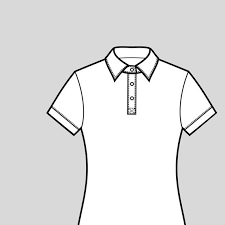 Black And White Polo Shirt Clip Art Pin On Summer Tops