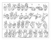 Sign Language Printables