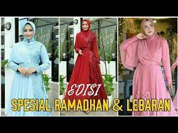 16 Model Baju Gamis Brokat Modern Dan Terbaru Populer 2020 Youtube Wanita Model Baju Wanita Model
