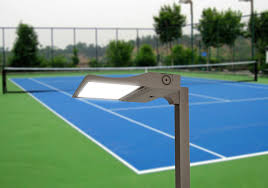 The baseline runs parallel to the net and defines the boundary of the court's length. The Guide To Sports Lighting Take Tennis Court For Example Agc Lighting