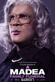Madea dispenses her unique form of holiday spirit on rural town when she's coaxed into helping a friend pay her daughter a surprise visit in the country for christmas. Mega Sized Movie Poster Image For Tyler Perry S A Madea Family Funeral 4 Of 6 Madea Movies Madea Tyler Perry