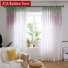 Door designs sri lanka photo gallery. Country Style Wisteria Purple Flower Tulle Curtains For Living Room Bedroom Kitchen Window Screens Modern Sheer Curtains Rideaux Curtains Aliexpress