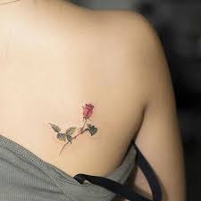 Rose Tattoo On The Right Shoulder Blade By Soltattoo Littletattoo Smalltattoo Life Love Art Girls Small Rose Tattoo Rose Tattoos Yellow Rose Tattoos