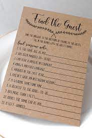 Find The Guest Bridal Shower Game Virtual Bridal Shower Bridal Shower Games Funny Bridal Shower Games Bridal Shower