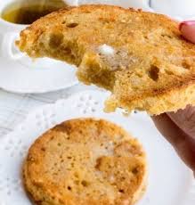 It is a take off of the one minute muffin (made with flax meal) on lowcarfriends.com. Low Carb English Muffin Healthyyouhealthymeforever