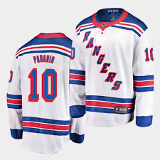 Blueshirts give their jerseys to lucky fans after home finale | new york rangers post game. Artemi Panarin Rangers 10 Breakaway Player Away Jersey Men S