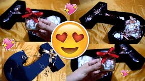 Como ves a mi me gusta mucho decorar con corazones y bonitos mensajes. Cajas Para Regalar En Forma De Letras Blog Manualidades