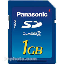 The definition of an sd (secure digital memory card) card is a small card for creating more memory on a digital camera,. Panasonic 1gb Sd Memory Card Rp Sdr01gu1a B H Photo Video