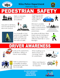Pedestrian Driver Awareness Bulletin Pedestrian Safety Safety Message Awareness