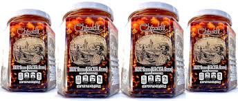 Drain fish and discard marinade. Buy Salsa Macha Chipoktli Gourmet Born In Mexico Mixed Of Smoked Chili Peppers Peanuts Sesame Garlic Ideal Companion For Meat Fish Tacos Chips Eggs Pizza Quesadillas 4 Pack Online In Germany B08r2db2r5