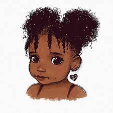 The child in the above illustration is a white girl, so the nose will be narrow. Dopeblackart Black Love Art Black Art Painting Black Girl Magic Art
