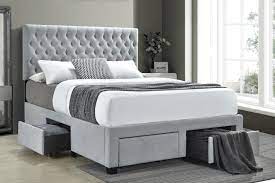 We did not find results for: 305878q House Of Hampton Soledad Light Grey Fabric Tufted Headboard Storage Queen Bed Set