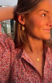 The Pilar Necklace : Eye pendant necklace by Louise Hendricks