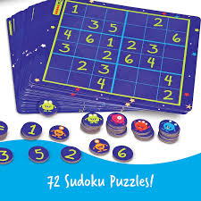 They feature fun puzzles of all types that'll keep you entertained. Buy Learning Resources Magnetic Space Sudoku Puzzle Game 72 Pieces Ages 4 Online In Usa B08ykhdcys