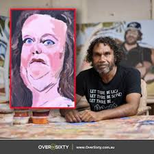 I paint the world as I see it": Artist responds to Gina Rinehart's demand.  Acclaimed Aboriginal artist Vincent Namatjira has released a statement in  response to the mining magnate's request that a