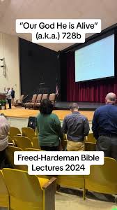 HENDERSON, Tenn. — “There is, beyond the azure blue …” Partiricpants in the  88th annual Bible Lectureship at Freed-Hardeman University sing “Our God He  is Alive” (formerly No. 728b in church hymnals), ...