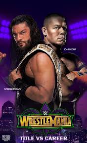 The most anticipated match on tonight's loaded wwe summerslam card is unquestionably roman reigns vs john cena, and after a match between . Roman Reigns Vs John Cena Wrestlemania 34 By Sebaz316 On Deviantart