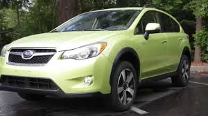 Add 30 to 40 more horses. 2014 Subaru Xv Crosstrek Hybrid Review Youtube