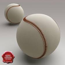 Baseball 3d Model Ad Baseball Model Baseball 3d Model Brochure Inspiration