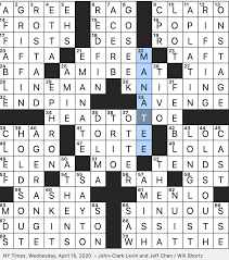 Rex Parker Does The Nyt Crossword Puzzle Cigar Milder Than Maduro Wed 4 15 20 Old Spice Alternative Distinctively Colored Freshwater Fish Gives Deep Massage Therapy Canadian Interjections 1896 Olympics Locale