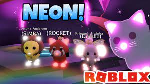 Not only are they fun companions to play with, but they follow you around, too. Roblox Adopt Me Neon Pet Ages Novocom Top