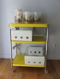Industrial vintage style wood metal serving trolley fch 3 tier storage shelf wine rack table,bar serving cart mobile kitchen serving cart. 40 Vintage Kitchen Cart S Ideas Vintage Kitchen Metal Cart Cosco