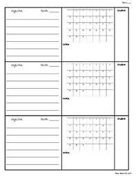 iep data collection progress monitoring forms and cards