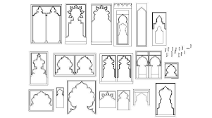 I am always adding to this list, if there is something you can't find, let me know and i'll see what i can do. Multiple Islamic Arches Blocks Cad Drawing Details Dwg File Cadbull