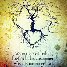 Wenn Die Zeit Reif Ist Fugt Sich Das Zusammen Was Zusammen Gehort Weisheiten Spruche Lebensweisheiten Spruche Schone Spruche
