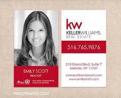 Keeping fresh cards handy is how you grow your business. Keller Williams Real Estate Business Cards Thick Color Both Etsy Real Estate Business Cards Real Estate Agent Branding Realtor Business Cards