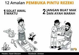 Itulah informasi tentang amalan doa murah rezeki untuk melancarkan rezeki yang seret. Tips Serta Amalan Agar Dikurniakan Rezeki Yang Murah Lagi Di Berkati Mommy Shahab