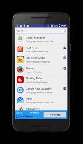 It let you remove multiple apps in one time. Fast Uninstaller For Android Apk Download