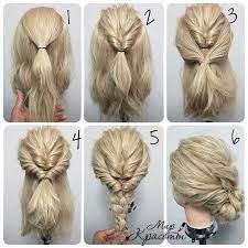Easy Updos For Shoulder Length Hair Braidedformediumlengthhair Hair Styles Long Hair Styles Medium Hair Styles