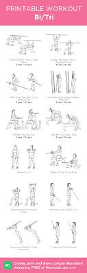 Bi Tri Workout Gym Workouts Tri Workout Biceps Workout