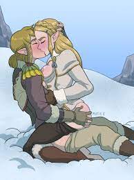 Keeping Warm (BotW Zelink) by Mattie